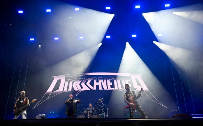 German singer Udo Dirkschneider heavy metal musician performs during the International Music Festival Masters of Rock in Vizovice near Zlin, Czech Republic, July 16, 2026. (CTKxPhoto DaliborxGluck) CTKPhotoP2026071607553  CTKPhotoP2026071607553