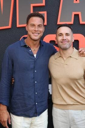 Los Angeles CA July 16: Blake Griffin and Ryan Kalil at The We Are Osos Premiere on July 16, 2026 Credit: USA - ZUMAa123 20260716_zaa_a123_004 Copyright: xAdMediax