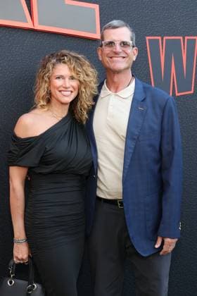 Los Angeles CA July 16: Jim & Sarah Harbaugh at The We Are Osos Premiere on July 16, 2026 Copyright: xAdMediax xMediaPunchx