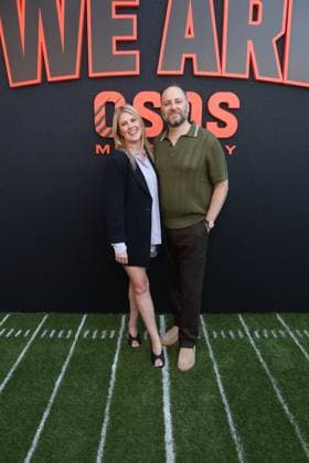 Los Angeles CA July 16: Jamie McBriety and Jason Sterman at The We Are Osos Premiere on July 16, 2026 Copyright: xAdMediax xMediaPunchx