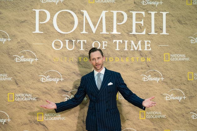 Pompeii: Out Of Time Premiere in London - 16 Jul 2026 Tom Hiddleston attends the Pompeii: Out Of Time Premiere at The British Museum. London United Kingdom Copyright: xLounisxTiarx xSOPAxImagesx _DSC3112