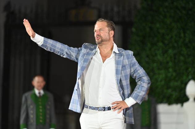 RECORD DATE NOT STATED Philipp Hochmair, Jedermann, Fotoprobe, Salzburger Festspiele, Domplatz, Salzburg, 2026, Manfred Siebinger *** Philipp Hochmair, *Jedermann*, photo rehearsal, Salzburg Festival, Domplatz, Salzburg, 2026, Manfred Siebinger