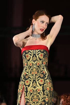 RECORD DATE NOT STATED Roxane Duran, Buhlschaft, Jedermann, Fotoprobe, Salzburger Festspiele, Domplatz, Salzburg, 2026, Manfred Siebinger *** Roxane Duran, Buhlschaft, *Jedermann*, photo rehearsal, Salzburg Festival, Domplatz, Salzburg, 2026, Manfred Siebinger