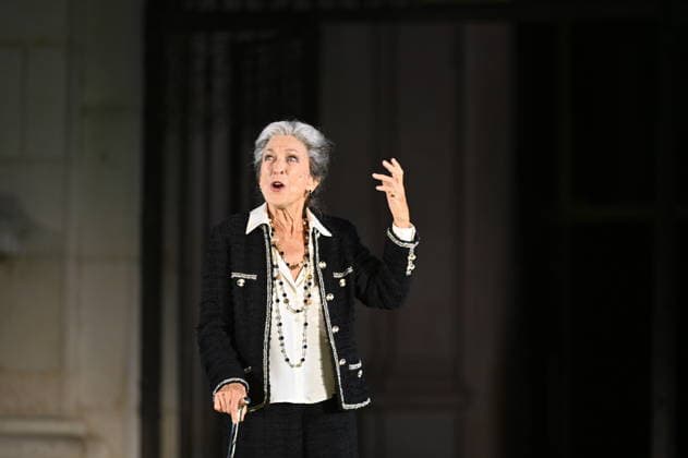 RECORD DATE NOT STATED Daniela Ziegler, Jedermanns Mutter, Jedermann, Fotoprobe, Salzburger Festspiele, Domplatz, Salzburg, 2026, Manfred Siebinger *** Daniela Ziegler, Everyman’s Mother, Everyman, Photo Rehearsal, Salzburg Festival, Domplatz, Salzburg, 2026, Manfred Siebinger
