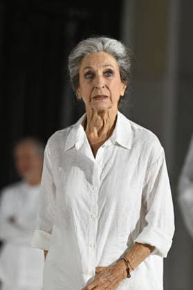 RECORD DATE NOT STATED Daniela Ziegler, Jedermanns Mutter, Jedermann, Fotoprobe, Salzburger Festspiele, Domplatz, Salzburg, 2026, Manfred Siebinger *** Daniela Ziegler, Everyman’s Mother, Everyman, Photo Rehearsal, Salzburg Festival, Domplatz, Salzburg, 2026, Manfred Siebinger