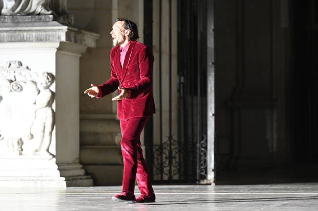 RECORD DATE NOT STATED Christoph Luser, Teufel Gesell, Jedermann, Fotoprobe, Salzburger Festspiele, Domplatz, Salzburg, 2026, Manfred Siebinger *** Christoph Luser, Teufel Gesell, *Jedermann*, photo rehearsal, Salzburg Festival, Domplatz, Salzburg, 2026, Manfred Siebinger