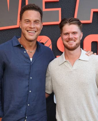 Los Angeles CA July 16: Blake Griffin, Ryan Kalil. at We Are Osos Premiere held at The Pacific Design Center in Los Angeles, CA. on July 16, 2026 Credit: AdMedia Los Angeles USA - ZUMAa123 20260716_zaa_a123_268 Copyright: xADx