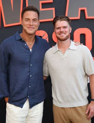 Los Angeles CA July 16: Blake Griffin, Ryan Kalil. at We Are Osos Premiere held at The Pacific Design Center in Los Angeles, CA. on July 16, 2026 Credit: AdMedia Los Angeles USA - ZUMAa123 20260716_zaa_a123_309 Copyright: xADx