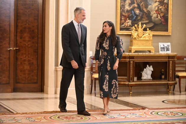 The King and Queen Hold an Audience with the Spanish Committee of Representatives of People with Disabilities (CERMI) The King and Queen held an audience with the Spanish Committee of Representatives of People with Disabilities (CERMI) at the Zarzuela Palace on July 17, 2026, in Madrid, Spain AUDIENCE ZARZUELA CERMI LETIZIA FELIPE VVI JULY 17, 2026 José Madrid Madrid, Spain  Copyright: xJosÃ xOlivax 7669677