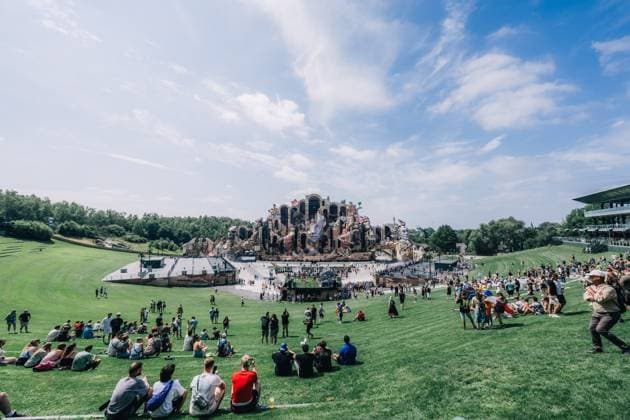 the first day of the Tomorrowland electronic music festival, Friday 17 July 2026, in Boom. The first weekend of the 20th edition of the festival takes place at the De Schorre terrain in Boom, from 17 to 19 July.  EMILExWINDAL 181325541