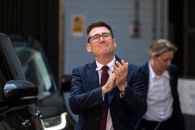 July 17, 2026, London, London, UK: LONDON, UK. Andy Burnham, MP for Makerfield, departs Congress House, headquarters of the Trades Union Congress (TUC), after attending a special conference where he was confirmed as Leader of the Labour Party. Mr Burnham will replace Sir Keir Starmer as Prime Minister on 20 July. London UK  - ZUMAl94_ 20260717_zaf_l94_052 Copyright: xStephenxChungx