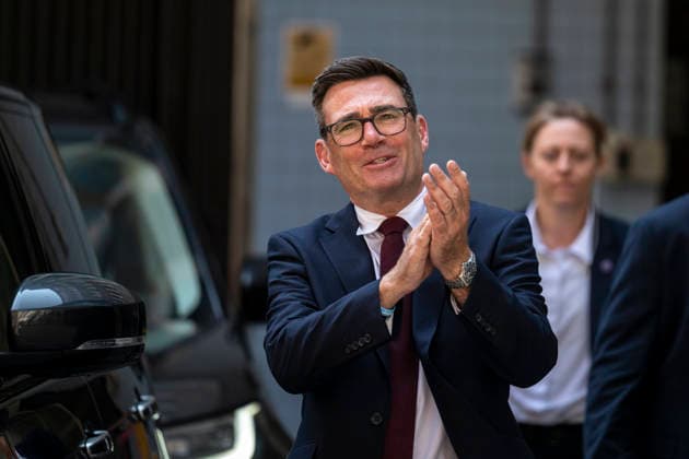 July 17, 2026, London, London, UK: LONDON, UK. Andy Burnham, MP for Makerfield, departs Congress House, headquarters of the Trades Union Congress (TUC), after attending a special conference where he was confirmed as Leader of the Labour Party. Mr Burnham will replace Sir Keir Starmer as Prime Minister on 20 July. London UK  - ZUMAl94_ 20260717_zaf_l94_053 Copyright: xStephenxChungx