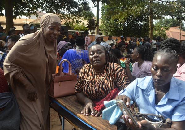School bus overturns, kills 20 children and principal in Uganda KAPCHORWA, UGANDA - JULY 17: Ugandan parents gather in the schoolyard to seek information about their children after a school bus overturned, killing 20 students and the school principal in Uganda s eastern Kapchorwa District on July 17, 2026. Nicholas Kajoba Anadolu Kapchorwa Uganda. Editorial use only. Please get in touch for any other usage.  Copyright: x2026xAnadoluxNicholasxKajobax