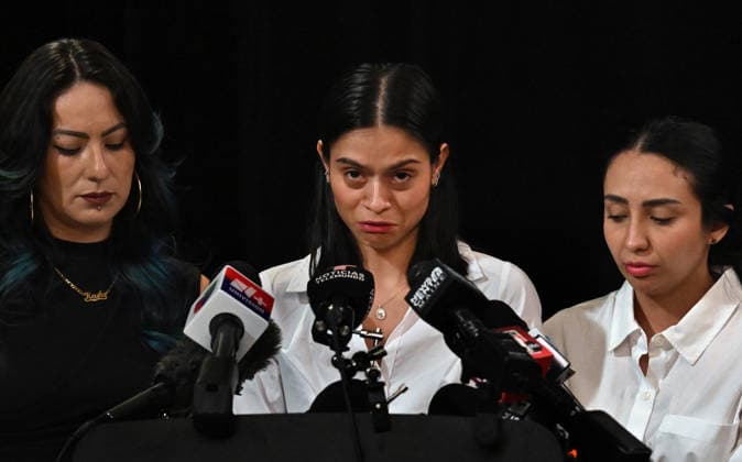 July 16, 2026, Buddeford, Me, USA: My soul is broken. He was everything to me,Ã¢â‚¬â ¢ wept Martha Karolina Rojas Alvarez, the partner of Johan SebastioÂ¡n DuroÂ¡n Guerrero who was shot and killed by ICE agents as she spoke at a press conference in Biddeford Maine on July 16, 2026. She was joined by her sister-in-law Daniela Duran Guerrero and translator was Keyko Torres. She and their 3-year-old daughter witnessed his life drain away on the street where they lived. He was from Colombia, had a social security number and work authorization work in the US and was not their intended immigration enforcement target. It was the second fatal shooting by ICE in a week...Ã¢â‚¬ËœThe dream he held closest was becoming a dad,Ã¢â‚¬â ¢ she said. Ã - ZUMAg208 20260716_aap_g208_007 Copyright: xCarolxGuzyx