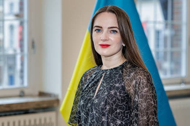 News Themen der Woche KW29 17.07.2026. Düsseldorf. Die Friedensnobelpreisträgerin Oleksandra Matwijtschuk ist zu Gast in Düsseldorf. Die ukrainische Juristin und Menschenrechtsanwältin leitet das Center for Civil Liberties (CCL), das Menschenrechte und Demokratie in der Ukraine sowie in Eurasien voranbringen will. Matwijtschuk ist weltweit bekannte Vertreterin der ukrainischen Menschenrechtsbewegung und erhielt 2022 den Friedensnobelpreis für das CCL. Bei ihrem Besuch im Rathaus wird sie sich in das Goldene Buch der Stadt eintragen. Düsseldorf Rathaus, Jan-Wellem-Saal Nordrhein-Westfalen Deutschland *** July 17, 2026, Düsseldorf: Nobel Peace Prize laureate Oleksandra Matviychuk is visiting Düsseldorf. The Ukrainian lawyer and human rights advocate heads the Cen