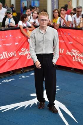 IPA86760089 - Giffoni Vallepiana Giffoni Festival Photocall for the film Sunny Dancer. Pictured: George Jaques  Copyright: xVincenzoxLandix xVincenzoxLandix 86760089