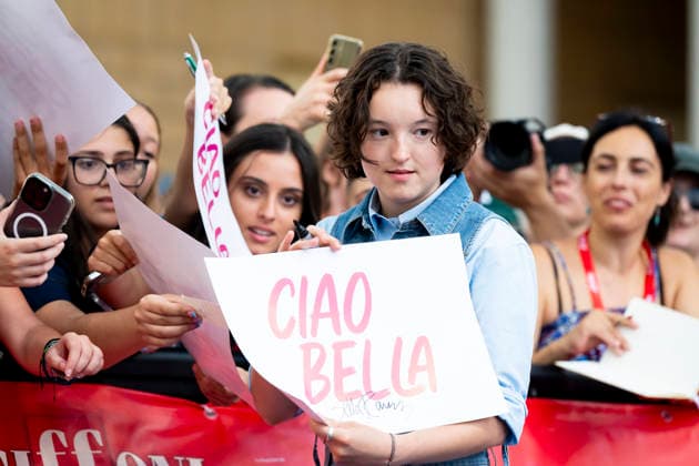 July 17, 2026, Giffoni Valle Piana, Salerno, Italy: Bella Ramsey attends the carpet at 56th Giffoni Film Festival 2026 in Giffoni Valle Piana, Salerno, Italy on July 17, 2026. Giffoni Valle Piana Italy - ZUMAl175 20260717_zip_l175_133 Copyright: xFrancescoxLucianox