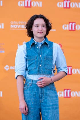 July 17, 2026, Giffoni Valle Piana, Salerno, Italy: Bella Ramsey attends the photocall at 56th Giffoni Film Festival 2026 in Giffoni Valle Piana, Salerno, Italy on July 17, 2026. Giffoni Valle Piana Italy - ZUMAl175 20260717_zip_l175_136 Copyright: xFrancescoxLucianox