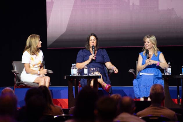 CPAC Great Britain Event 2026 at InterContinental London - The O2, London, UK - Fri 17 July 2026 Lucy Connolly (middle) and Alison Pearson (right) at the Free Speech Under Siege panel at CPAC Great Britain Event 2026 at The InterContinental London - The O2 in London, England, UK on Friday 17 July, 2026., Credit:Justin Ng Avalon UK, England, London, InterContinental London - The O2  Copyright: xJustinxNgx xAvalonx 1117068463