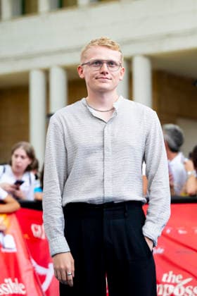 July 17, 2026, Giffoni Valle Piana, Salerno, Italy: Director George Jaques attends the carpet at 56th Giffoni Film Festival 2026 in Giffoni Valle Piana, Salerno, Italy on July 17, 2026. Giffoni Valle Piana Italy - ZUMAl175 20260717_zip_l175_153 Copyright: xFrancescoxLucianox