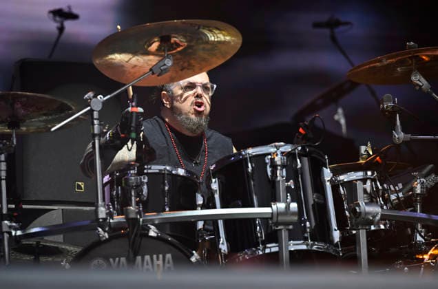 Drummer Igor Cavalera of Brazilian-American heavy metal supergroup Cavalera Conspiracy perform during the International Music Festival Masters of Rock in Vizovice near Zlin, Czech Republic, July 17, 2026. (CTKxPhoto DaliborxGluck) CTKPhotoP2026071707119  CTKPhotoP2026071707119