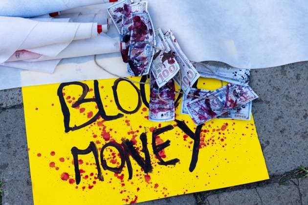 July 17, 2026, Venice, Italy: VENICE, ITALY Ã¢â‚¬ JULY 17, 2026: Hundreds of demonstrators march through Venice to protest against U.S. Ambassador to Italy Tilman J. Fertitta, who arrived earlier in the day aboard a 117-metre yacht as part of a coastal diplomacy tour. Protesters attempted to approach the yacht but were pushed back by police ahead of the annual Festa del Redentore, one of VeniceÃ¢â‚¬â ¢s largest traditional celebrations. Leonardo Garvaglia JNA PRESS Venice Italy  - ZUMAq101 20260717_zna_q101_113 Copyright: xLeonardoxGaravagliax