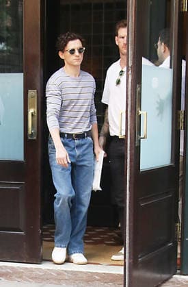 NEW YORK, JULY 17:. Tom Holland seen ln New York City on July 17, 2026. Copyright: xRW MediaPunchx