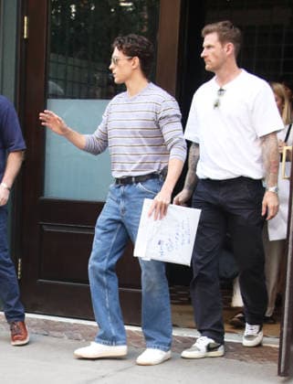 NEW YORK, JULY 17:. Tom Holland seen ln New York City on July 17, 2026. Copyright: xRW MediaPunchx