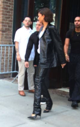 NEW YORK, NY - JULY 17:. Zendaya seen ln New York City on July 17, 2026. Copyright: xRW MediaPunchx