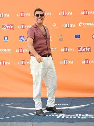 July 17, 2026, Giffoni Valle Piana, Italy: Francesco Gabbani attends the Photocall during the Giffoni Film Festival 2026. Giffoni Valle Piana Italy  - ZUMAs197 20260717_aaa_s197_125 Copyright: xAntoninoxD Espositox
