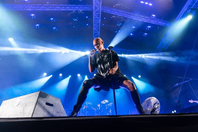 July 18, 2026, Belgrade, Central Serbia, Serbia: 2026717, Belgrade, Serbia -British rock band Skunk Anansie perform live on stage during a concert at the Open Air Corner in Luka Beograd. SKIN performs on stage. Belgrade Serbia  - ZUMAd223 20260718_zip_d223_004 Copyright: xMarkoxDimicx