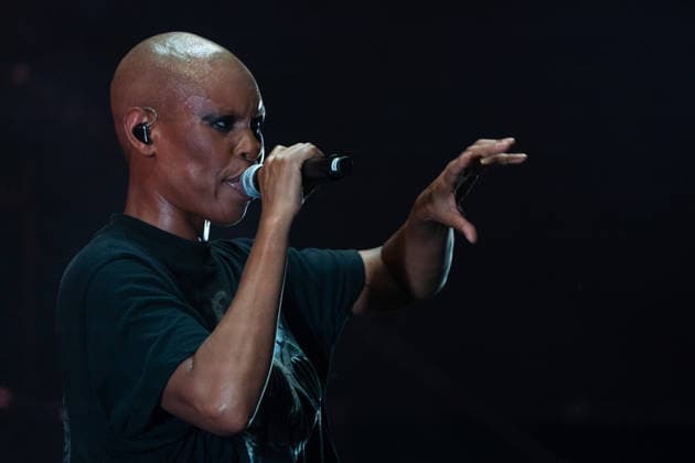 July 18, 2026, Belgrade, Central Serbia, Serbia: 2026717, Belgrade, Serbia -British rock band Skunk Anansie perform live on stage during a concert at the Open Air Corner in Luka Beograd. SKIN performs on stage. Belgrade Serbia  - ZUMAd223 20260718_zip_d223_011 Copyright: xMarkoxDimicx