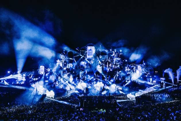 Tomorrowland s mainstage pictured during the first day of the Tomorrowland electronic music festival, Friday 17 July 2026, in Boom. The first weekend of the 20th edition of the festival takes place at the De Schorre terrain in Boom, from 17 to 19 July.  EMILExWINDAL 181392540