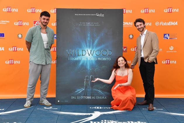 IPA86767854 - Giffoni Vallepiana Giffoni Festival 2026 Wildwood Photocall. Pictured: Arianna Craviotto, Guillem Ignasi, Thibault Leclercq  Copyright: xVincenzoxLandix xVincenzoxLandix 86767854