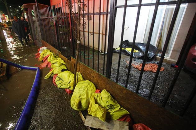 Santiago, July 17, 2026 Flooding caused by a storm front in Villa Los Presidentes, Talagante Municipality Jonnathan Oyarzun Aton Chile, Santiago, Chile Aton 1173484  Copyright: JONNATHANxOYARZUN ATONxCHILE