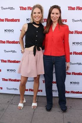 Premiere of The Floaters LOS ANGELES, CALIFORNIA - JULY 17: Andra Gordon & Amelia Brain at the Los Angeles premiere of The Floaters at Laemmle Royal on July 17, 2026 in Los Angeles, California Credit: AdMedia EDITORIAL USE ONLY  Copyright: xx AdMediax admphotosthree006318
