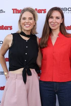 Premiere of The Floaters LOS ANGELES, CALIFORNIA - JULY 17: Andra Gordon & Amelia Brain at the Los Angeles premiere of The Floaters at Laemmle Royal on July 17, 2026 in Los Angeles, California Credit: AdMedia EDITORIAL USE ONLY  Copyright: xx AdMediax admphotosthree006319