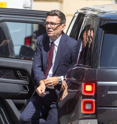 July 17, 2026, London, England, United Kingdom: ANDY BURNHAM arrives at TUC ahead of leadership speech. London United Kingdom - ZUMAs262 20260717_zip_s262_009 Copyright: xTayfunxSalcix