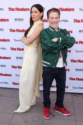 Los Angeles Premiere Of The Floaters Los Angeles CA July 17: Jackie Tohn, Seth Green. at Los Angeles Premiere Of The Floaters held at The Laemmle Royal in Los Angeles, CA. on July 17, 2026 Credit: AdMedia Los Angeles CA United States EDITORIAL USE ONLY  Copyright: xx ADx admphotosthree006388