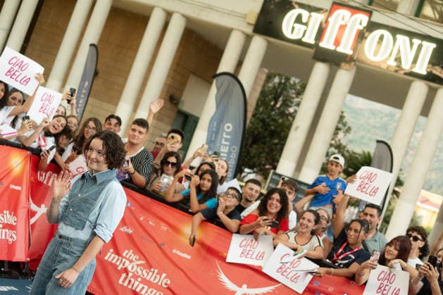 56th Giffoni Film Festival - Photocall Sunny Dancer British actress Bella Ramsey attends the photocall for the film Sunny Dancer during the 56th edition of the Giffoni Film Festival in Giffoni Valle Piana, Italy on July 17, 2026. Photo by Andrea Bracaglia ABACAPRESS.COM Giffoni Valle Piana Italy Italy  Copyright: xBracagliaxAndrea ABACAx