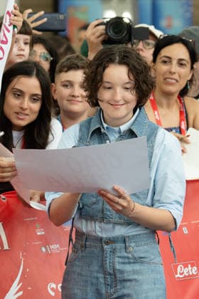 56th Giffoni Film Festival - Photocall Sunny Dancer British actress Bella Ramsey attends the photocall for the film Sunny Dancer during the 56th edition of the Giffoni Film Festival in Giffoni Valle Piana, Italy on July 17, 2026. Photo by Andrea Bracaglia ABACAPRESS.COM Giffoni Valle Piana Italy Italy  Copyright: xBracagliaxAndrea ABACAx