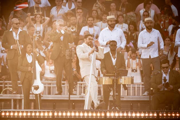 Music Concert - Bad Bunny - DeBÃ TiRAR MaS FOToS World Tour Bad Bunny (Benito Antonio Martinez Ocasio) Milan Ippodromo SNAI La Maura Italy Copyright: xMirkoxFava TSCKx xLiveMediax LPM_2569581