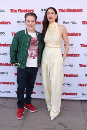 Inside arrivals for the Los Angeles premiere of The Floaters at Laemmle Royal Featuring: Seth Green, Jackie Tohn Where: Los Angeles, California, United States When: 17 Jul 2026 Credit: Faye s Vision Cover Images EDITORIAL USE ONLY. NOT FOR USE BY NEWSPAPERS BASED IN THE UK. Copyright: xx coverimg55860531