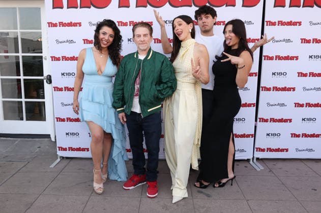 Inside arrivals for the Los Angeles premiere of The Floaters at Laemmle Royal Featuring: Bekah Zornosa, Seth Green, Jackie Tohn, Ben Krieger, Jillian Jordan Where: Los Angeles, California, United States When: 17 Jul 2026 Credit: Faye s Vision Cover Images EDITORIAL USE ONLY. NOT FOR USE BY NEWSPAPERS BASED IN THE UK. Copyright: xx coverimg55860528