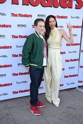 Inside arrivals for the Los Angeles premiere of The Floaters at Laemmle Royal Featuring: Seth Green, Jackie Tohn Where: Los Angeles, California, United States When: 17 Jul 2026 Credit: Jacob Lewis INSTARimages EDITORIAL USE ONLY. NOT FOR USE BY NEWSPAPERS BASED IN THE UK. Copyright: xx instar55860646