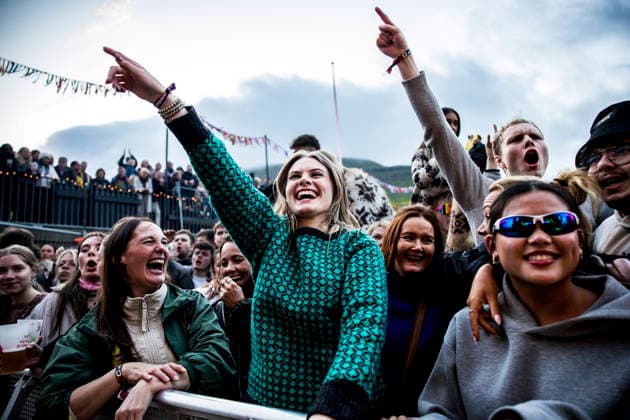 G! Festival 2026 Sydregote, Faroe Island. 17th, July 2026. The atmosphere is great among the festival goers at the Faroese music festival G! Festival 2026 in Sydregote. Faroe Islands, ostero, SyÃ°rugota  Copyright: xGonzalesxPhoto LassexLagonix