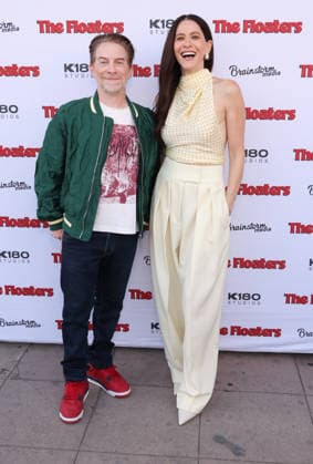 Los Angeles CA July 17: Jackie Tohn, Seth Green. at Los Angeles Premiere Of The Floaters held at The Laemmle Royal in Los Angeles, CA. on July 17, 2026 Copyright: xAdMediax MediaPunchx