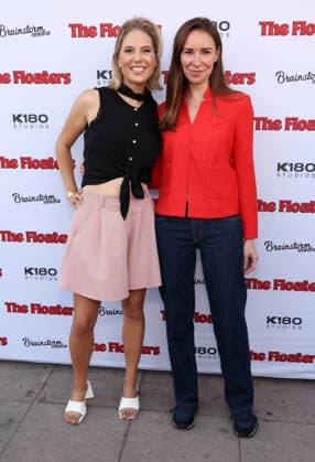 Los Angeles CA July 17: Andra Gordon, Amelia Brain. at Los Angeles Premiere Of The Floaters held at The Laemmle Royal in Los Angeles, CA. on July 17, 2026 Copyright: xAdMediax MediaPunchx