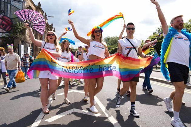 July 18, 2026, Glasgow, Scotland, UK: Thousands of participants took part in this yearÃ¢â‚¬â ¢s Glasgow Pride, following a route from Glasgow Green through the city centre. The event has earned the reputation as one of the largest and friendliest Pride events in the UK. Glasgow UK  - ZUMAs357 20260718_zip_s357_004 Copyright: xCameronxScottx