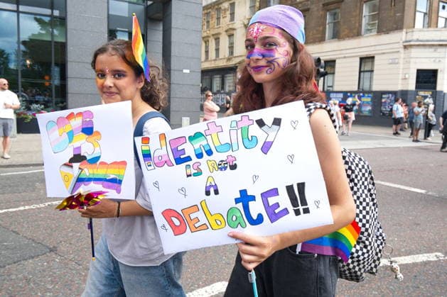 July 18, 2026, Glasgow, Scotland, UK: Thousands of participants took part in this yearÃ¢â‚¬â ¢s Glasgow Pride, following a route from Glasgow Green through the city centre. The event has earned the reputation as one of the largest and friendliest Pride events in the UK. Glasgow UK  - ZUMAs357 20260718_zip_s357_010 Copyright: xCameronxScottx